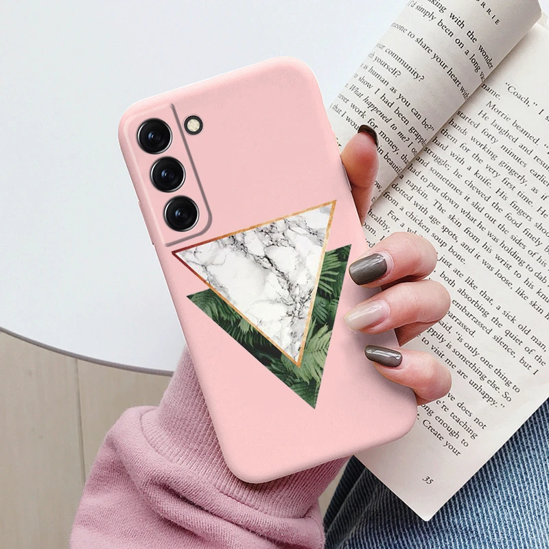 thumbnail image 1 of Case For Samsung Galaxy S22 Bags S 22 Plus Ultra Cover Protective Silicone Funda Marble Stone Texture Coque For Samsung S22 Capa, 1 of 5