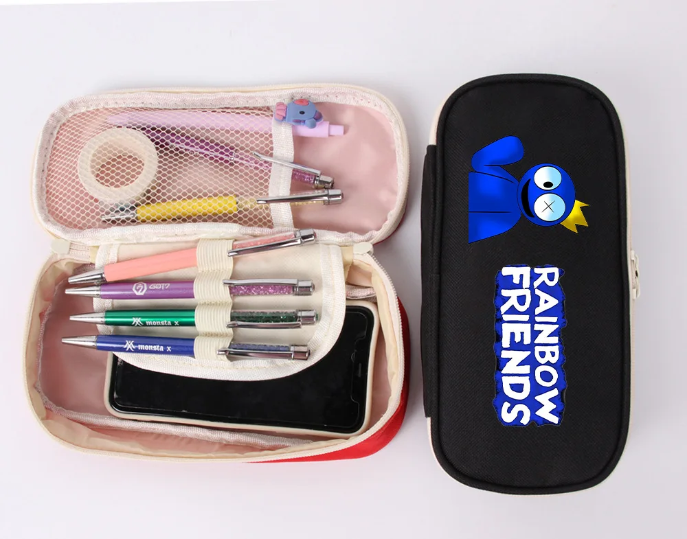 Estuches de lápices de Friends, bolsas de útiles escolares, bolsa papelería escolar, 2022| - AliExpress