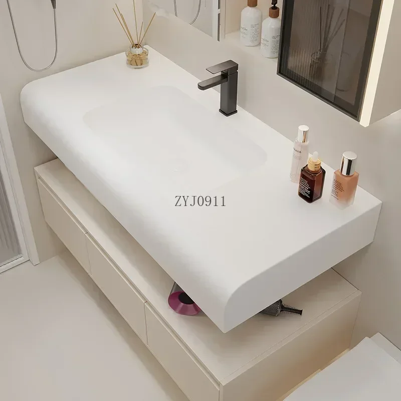 *Mirror Drawer Wall Bathroom Cabinets Vanity Integrated Washbasin Bathroom Cabinets Make Up Organizer Gabinete Room Furniture