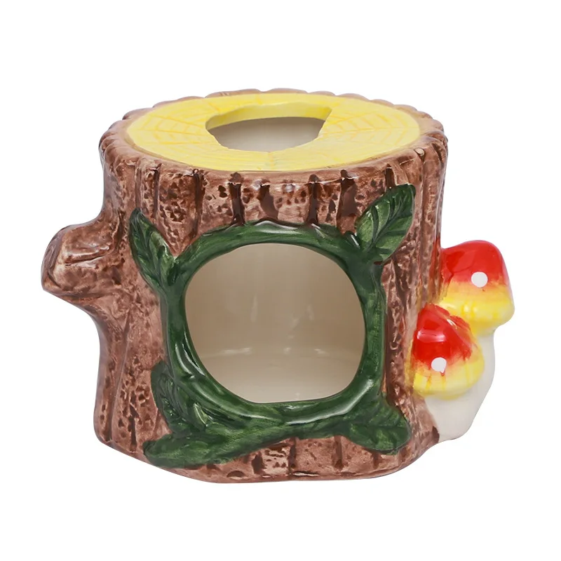 Creative Hamster Ceramic Nest Pet Sleeping Nest Heat Dissipation and Cooling Diverse Shapes pet sleeping bed,pet house,pet cotton nest