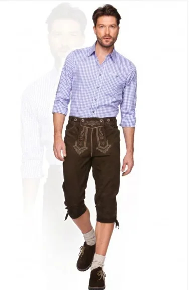Adult Men Women Germany Oktoberfest Pants Traditional Bavarian Beer Man Lederhosen Shorts Halloween Party Cosplay Costume men festival costume set