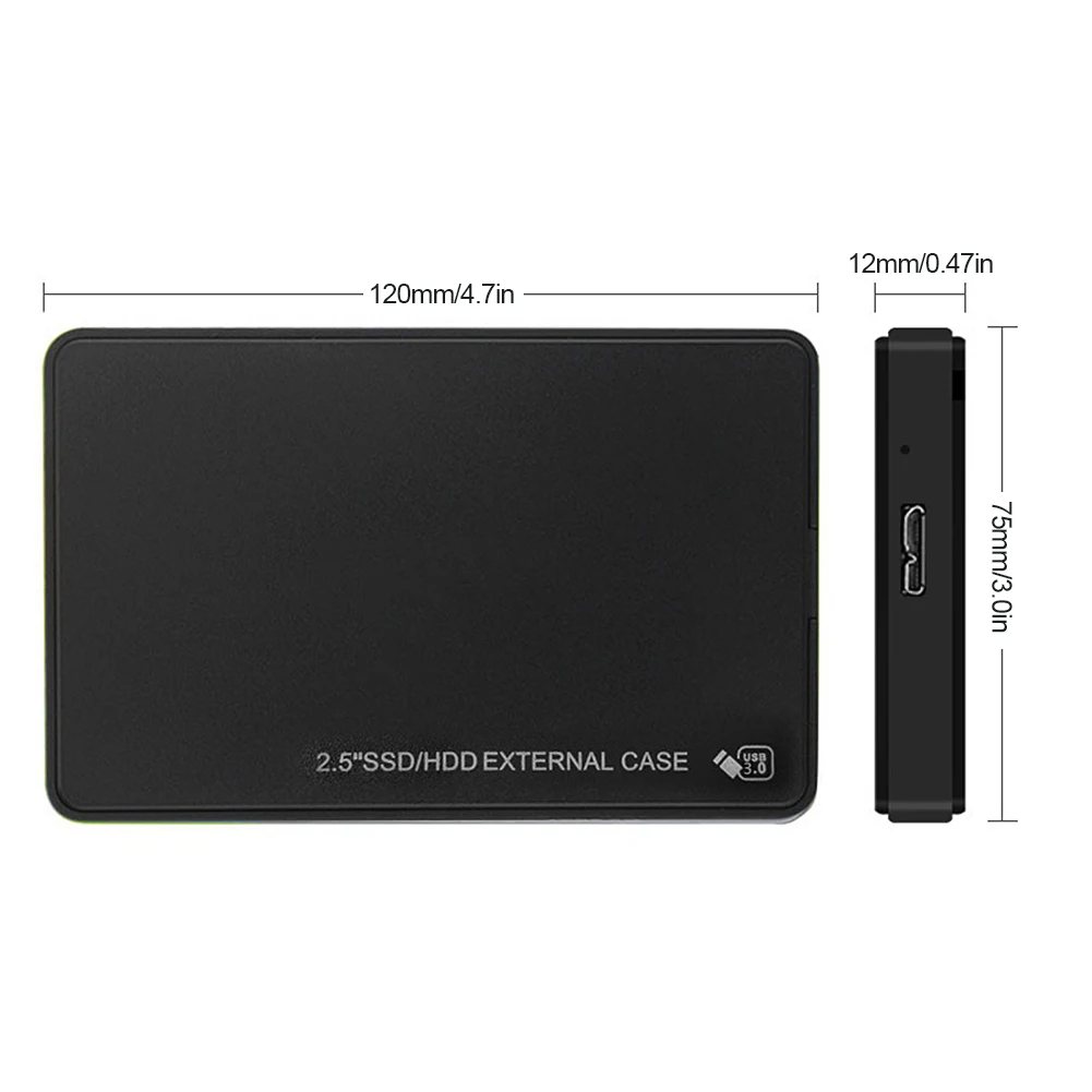 ޴ ָ Ʈ ̺ ڽ,  ϵ ũ ̺ ڽ, ƺ PC, 2.5 ġ HDD/SSD ̽, SATA HDD SSD Ŭ, USB3.0