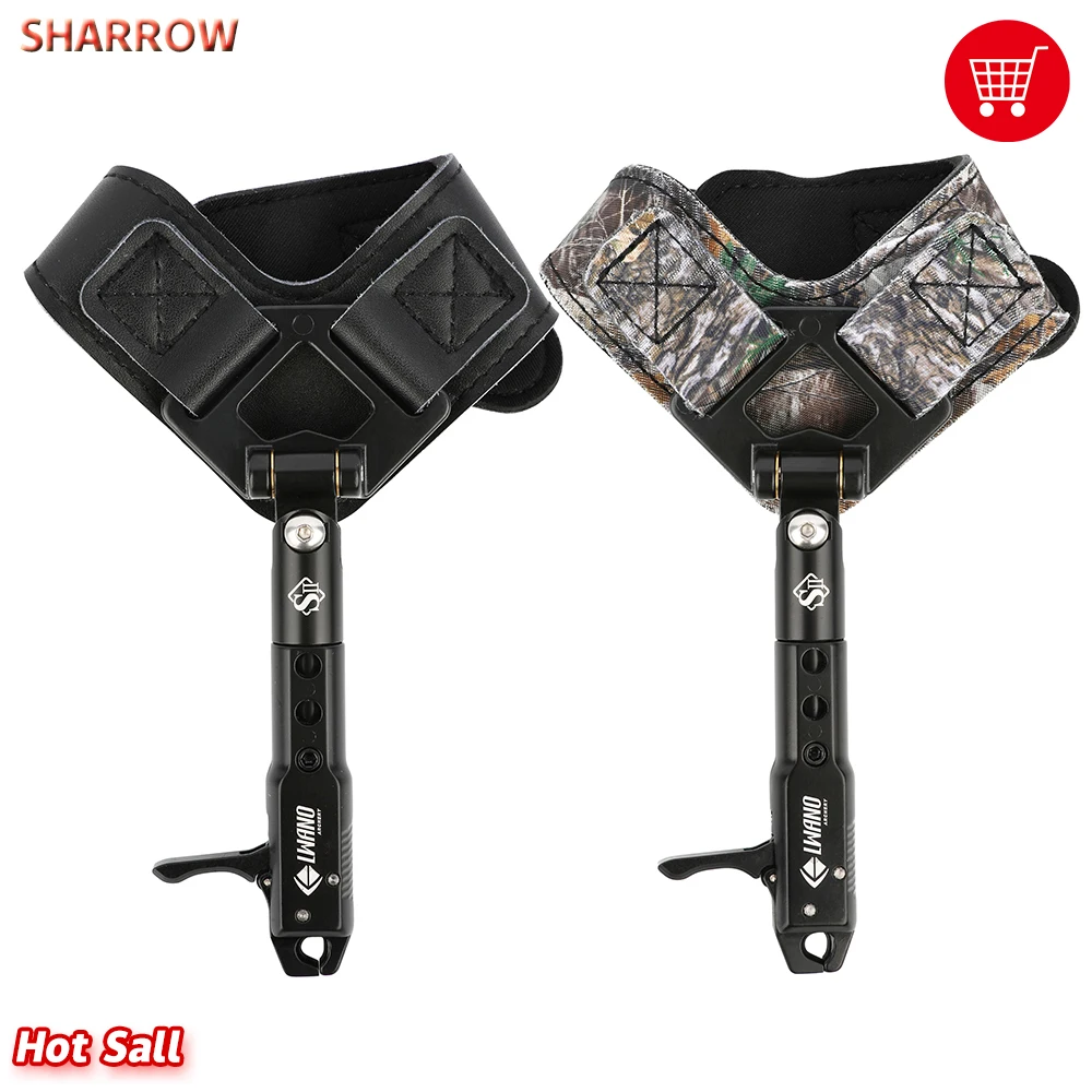 1PC S2 Bow Release Aids Wrist Strap Caplier Left and Right Hands for Compound Bow Archery Arrows and Bow  Release