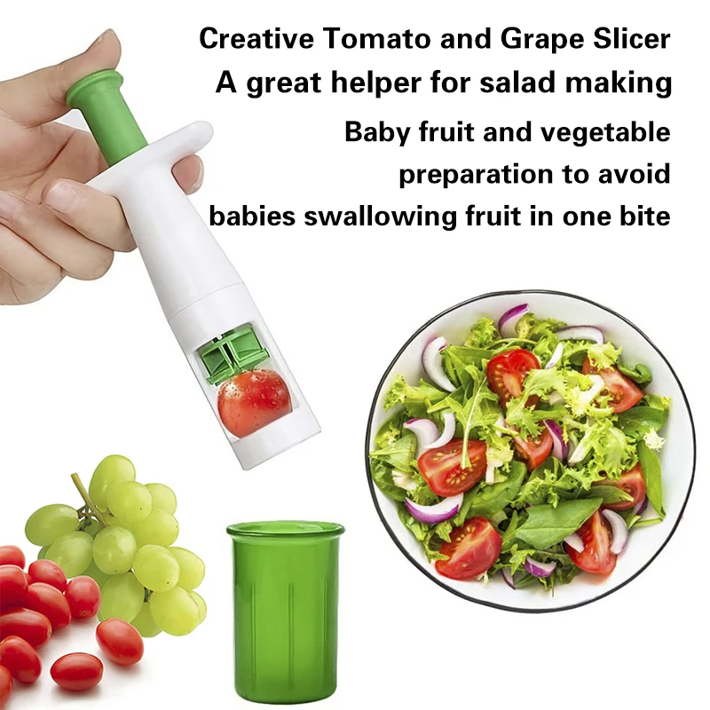 Grape Slicer Small Fruits Cutter Grape Splitter Salad Tools For