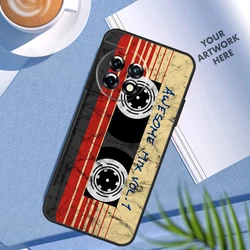 Retro Style Vintage Cassette Tape Phone Case Cover - OnePlus Nord CE2Lite (JJ3588)