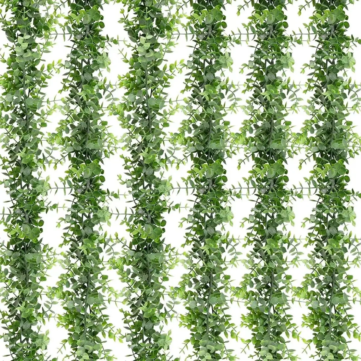 

Artificial green plants, artificial eucalyptus wreaths, vines, 1.8-meter ins Eucalyptus wall hanging plants, wedding decorations