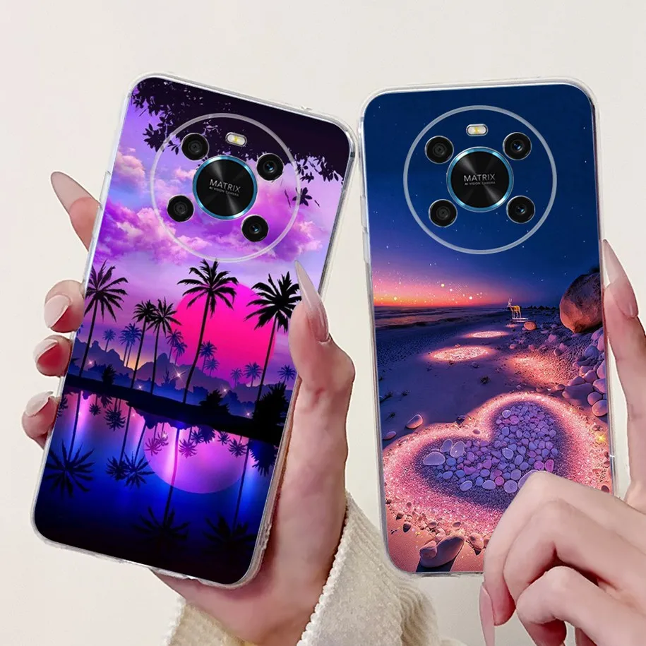 Fashion Love Heart Soft Silicone Phone Case Cover