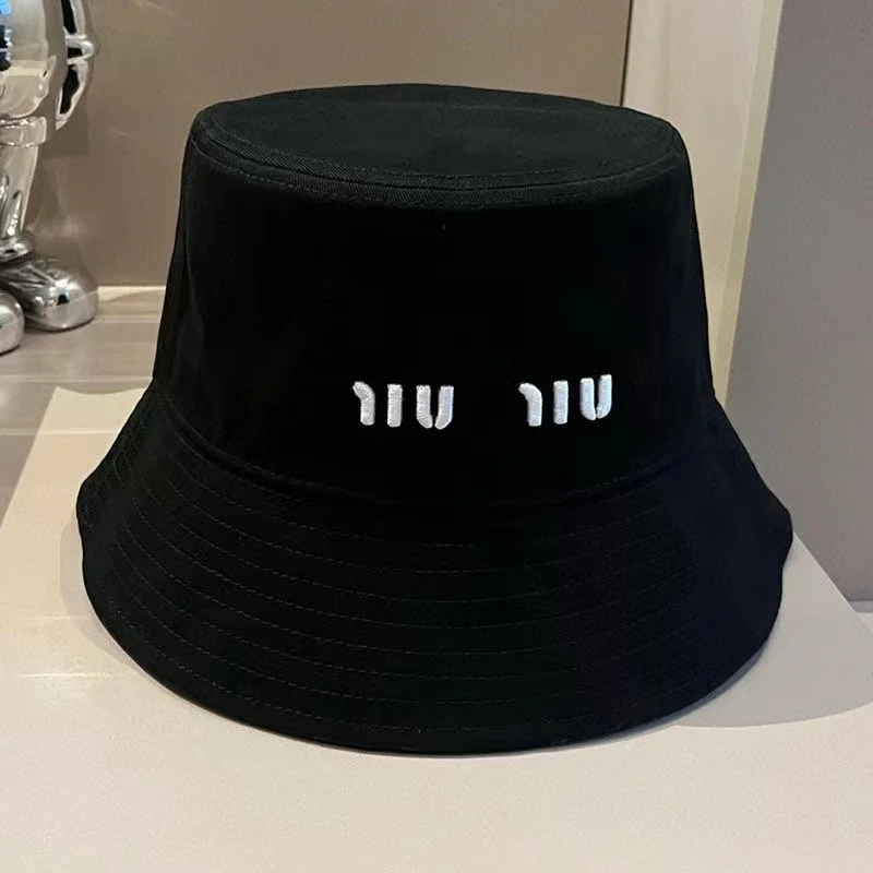 알파벳 자수 선바이저, 어부 모자, 대야 모자