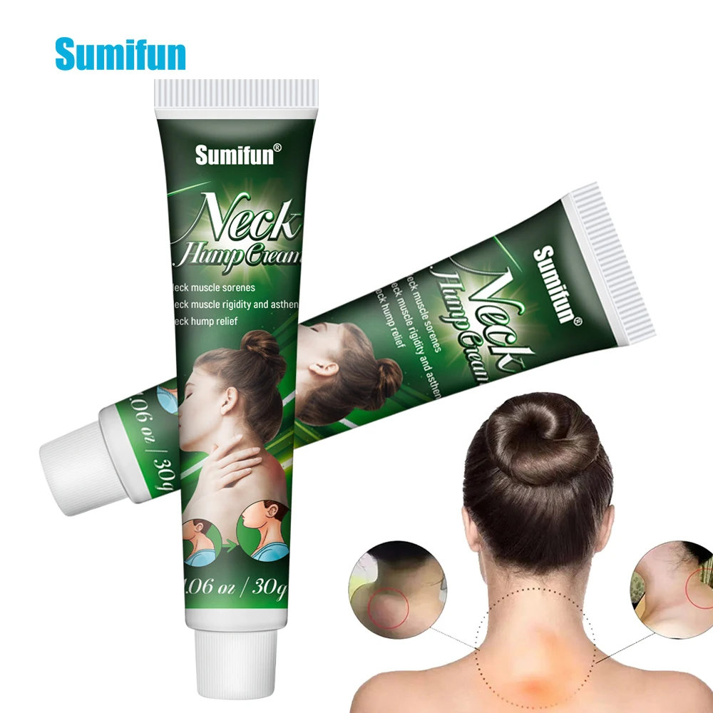 

Sumifun 30g Neck Drain Dowager Hump Cream Back Anti-Swelling Detox Pain Relieving Cream Plaster Body Ache Arthritis Ointment