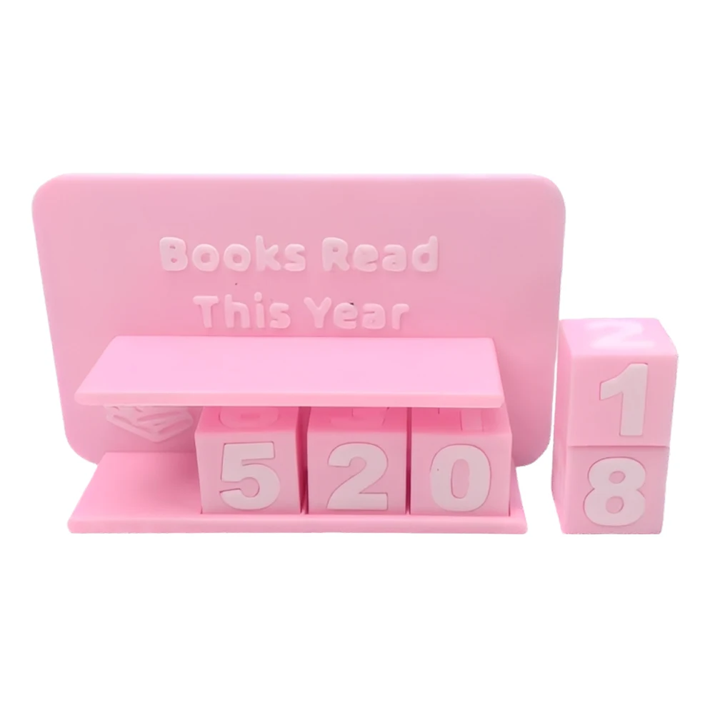 Books Read This Year Counting Ornaments Wear Resist Book Read Tracker Library Decor Ornament for Teachers Writers Library Lovers