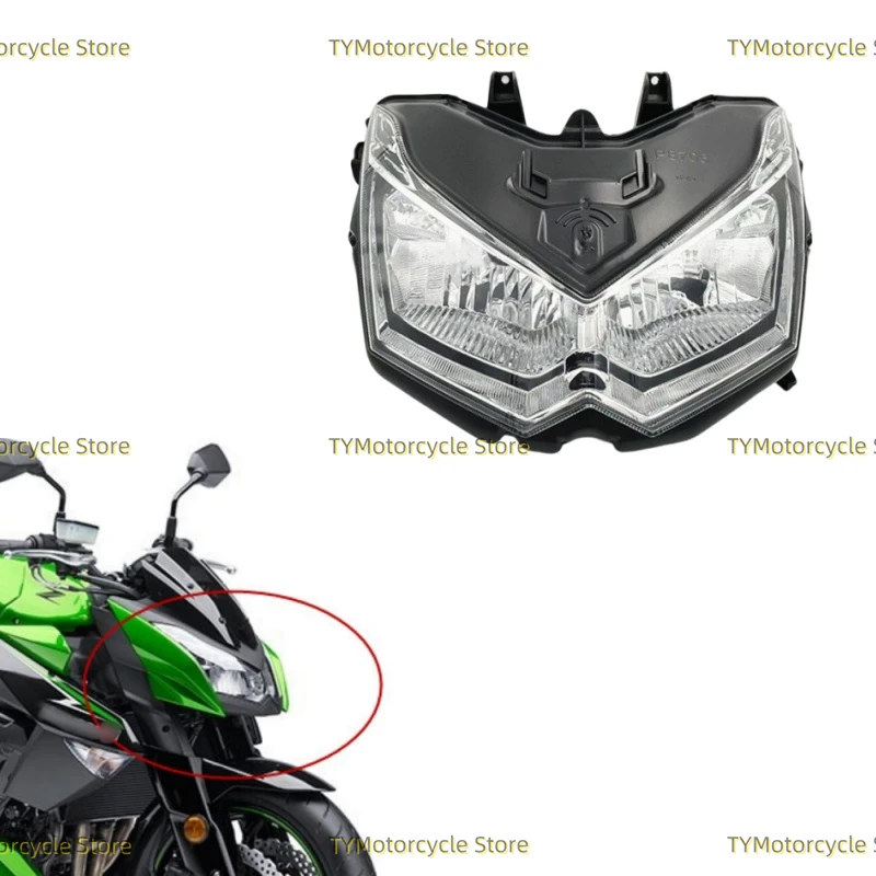 HeadlightAssemblyHeadlightsFrontFaceLightsHeadlightsMotorcycle