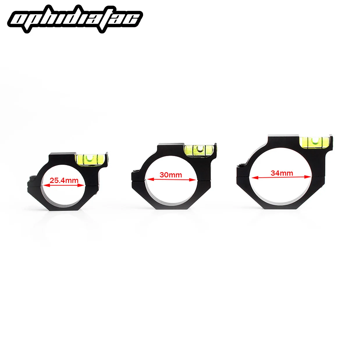 Ophidian Optical Riflescope Bubble Level Hunting Level Balancer 25.4/30/34mm Picatinny Rail Hunting Riflescope Adapter