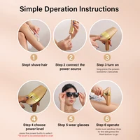 KODO 2026 Épilateur laser à glace personnalisé haut de gamme, épilateur laser permanent IPL indolore, photo-épilateur 4 en 1 pour le visage et le corps 5