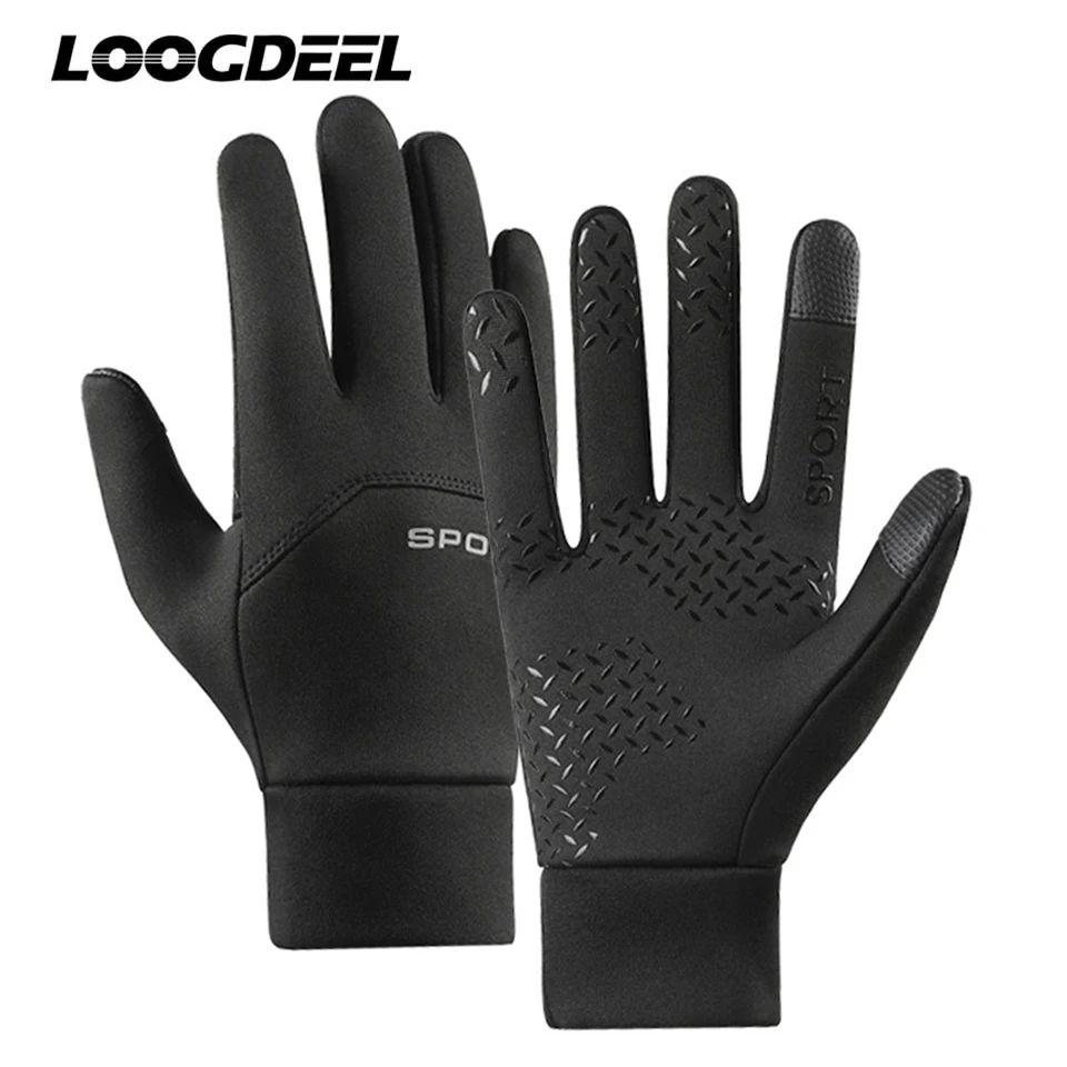 MenWinterWaterproofCyclingGlovesOutdoorSportsSkiRunning