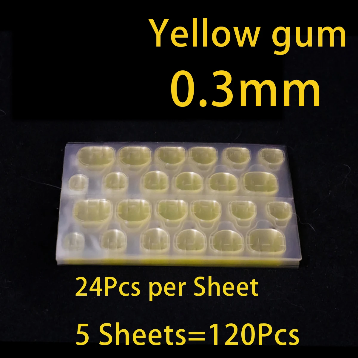 5 Sheets Yellow