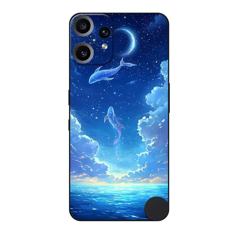 Premium Shockproof Black Silicone Phone Case - Sleek Protective Cover