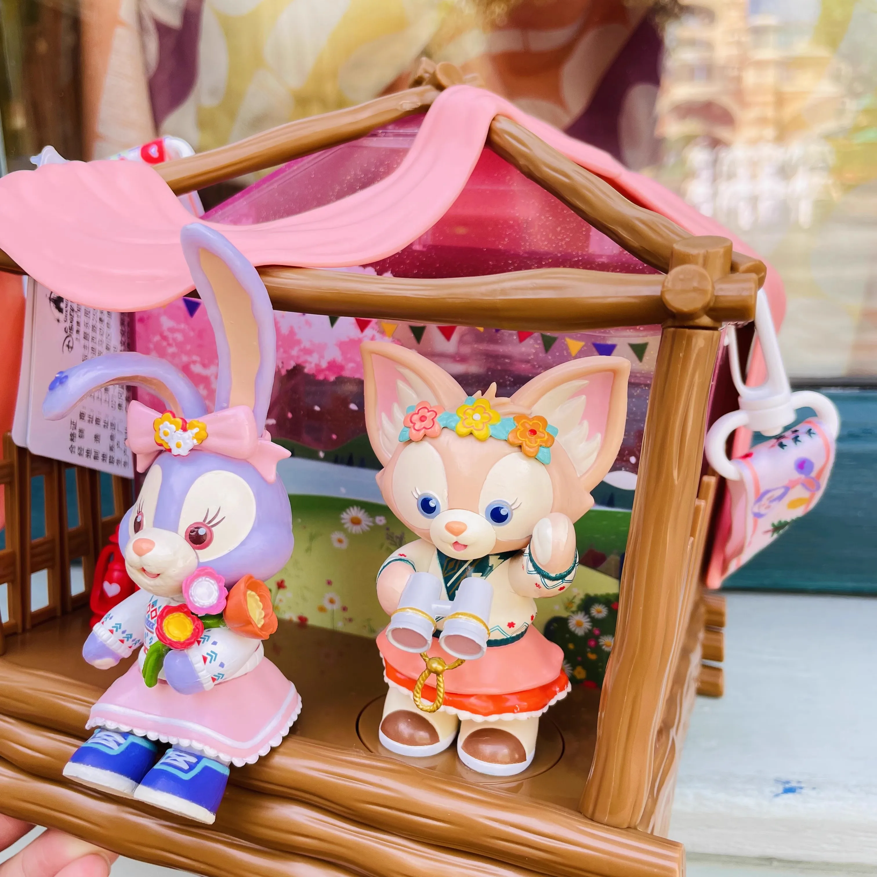 【最安値】ポップコーンバケット＋リーナベル＆ステラルー　カラフルハピネス 最安値】ポップコーンバケット＋リーナベル＆ステラルー