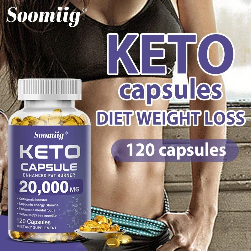 Keto Capsules Highly Effective Fat Burners, Support Energy Metabolism, Help Appetite Suppression