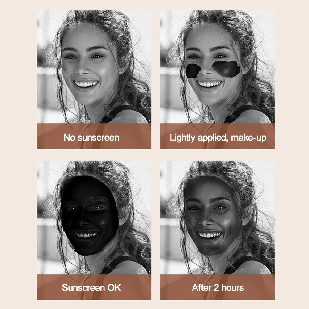 UV 선스크린 테스트 카메라 메이크업 거울, LED 휴대용 충전식 거울, 뷰티 선스크린 감지, 메이크업 제거 핸드헬드