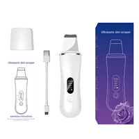 Skin Scrubber Spatula Type-C Charging Ultrasonic Face Clean Machine Ultrasonic Blackhead Peeling Shovel for Facial Lifting Clean 5