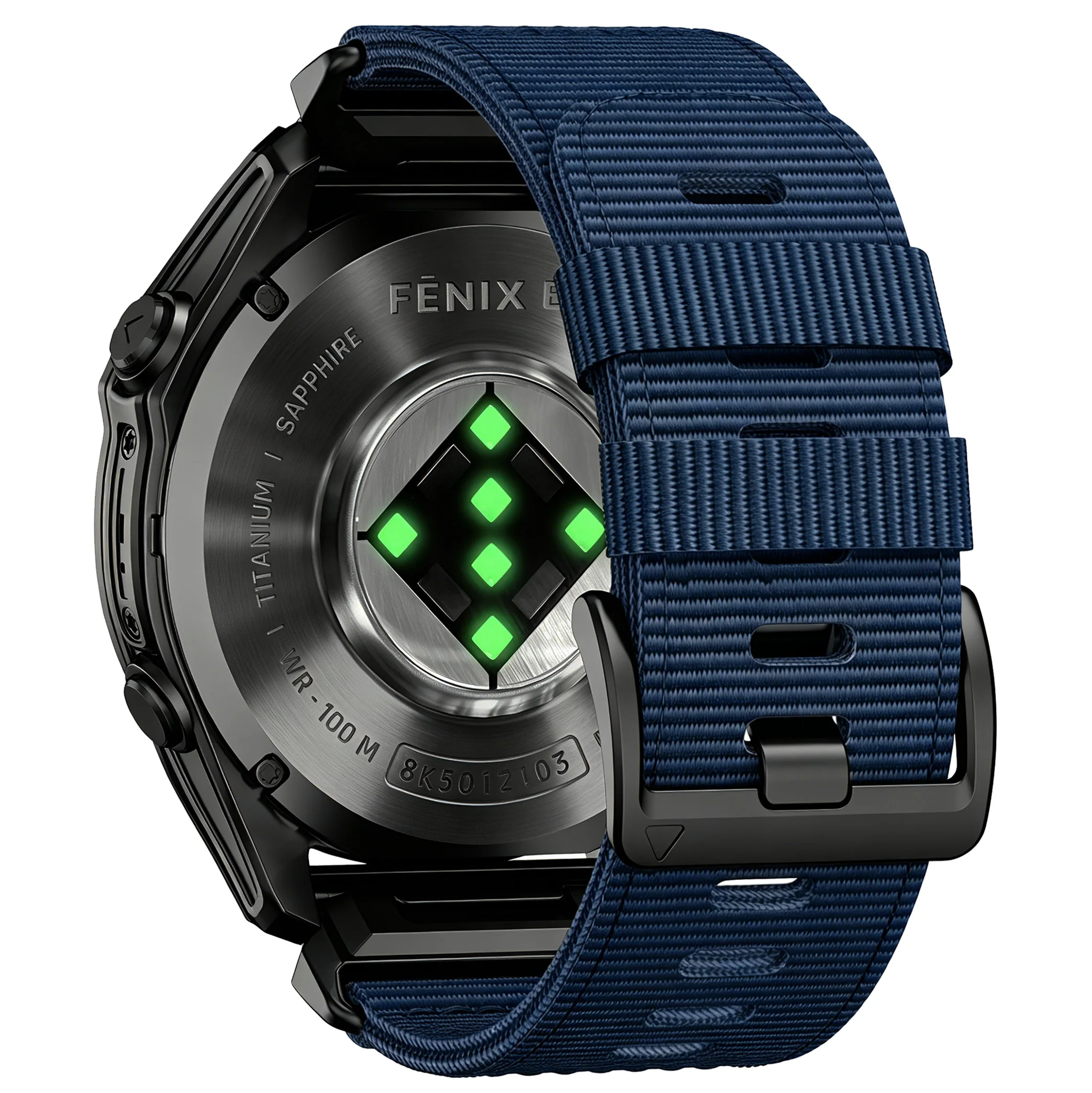 Braided Canvas Nylon Strap in QuickFit Design - Versatile Watchband