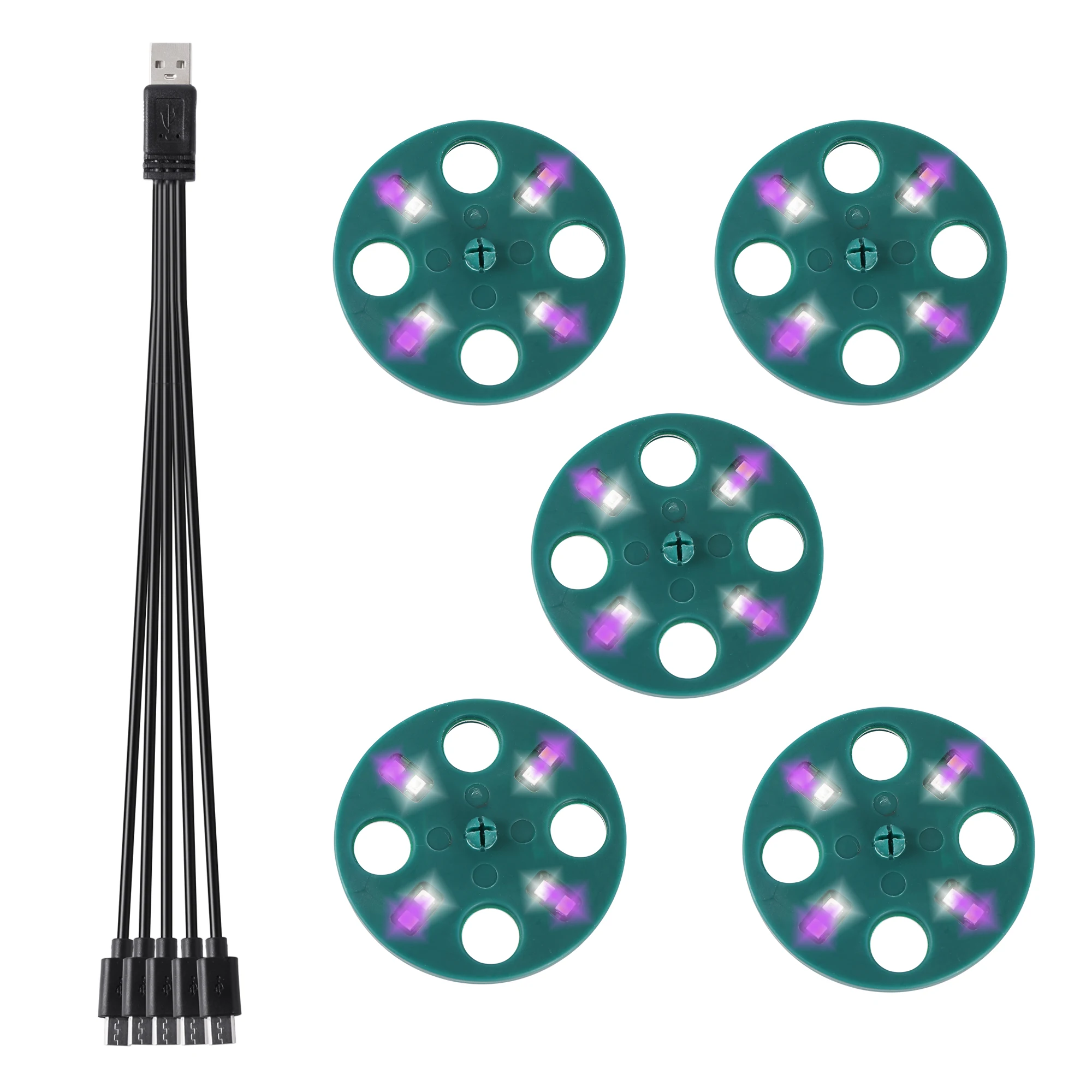 Grow Light for Seed Starter Greenhouse Germination Led Plant Light Suitable for Seeding Starter Kit With Dome Plants Tools
