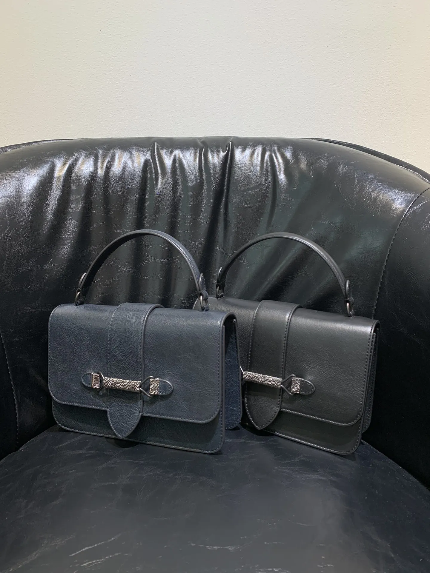 

Сумка на плечо из натуральной кожи для женщин-модные сумки через плечо, винтажная сумка под плечо, квадратная сумка B * C