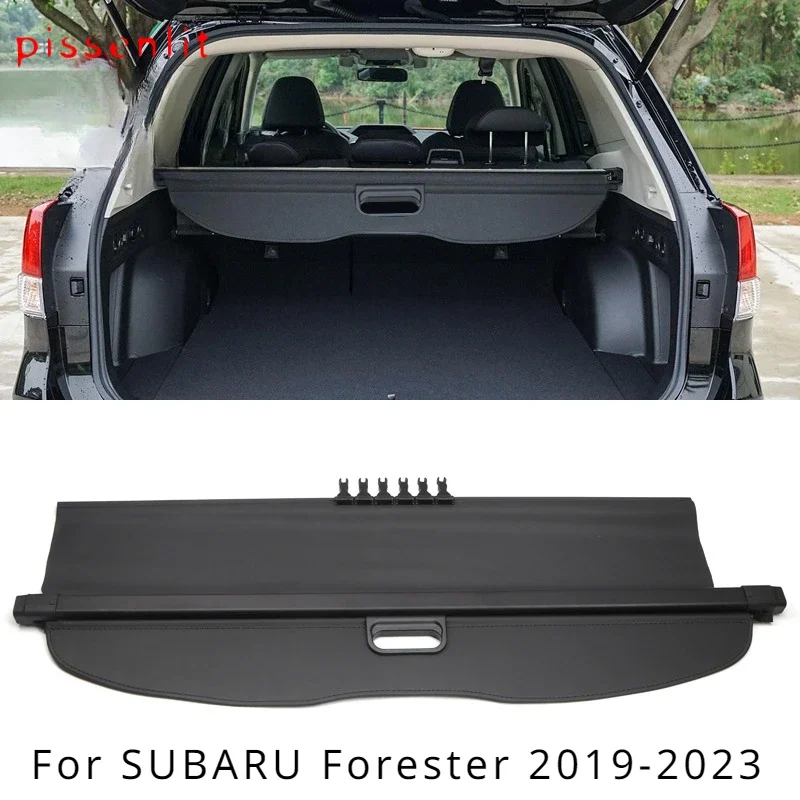 Trunk Cargo Cover for SUBARU Forester Accessories Security Shield Rear Luggage Curtain Partition Privacy