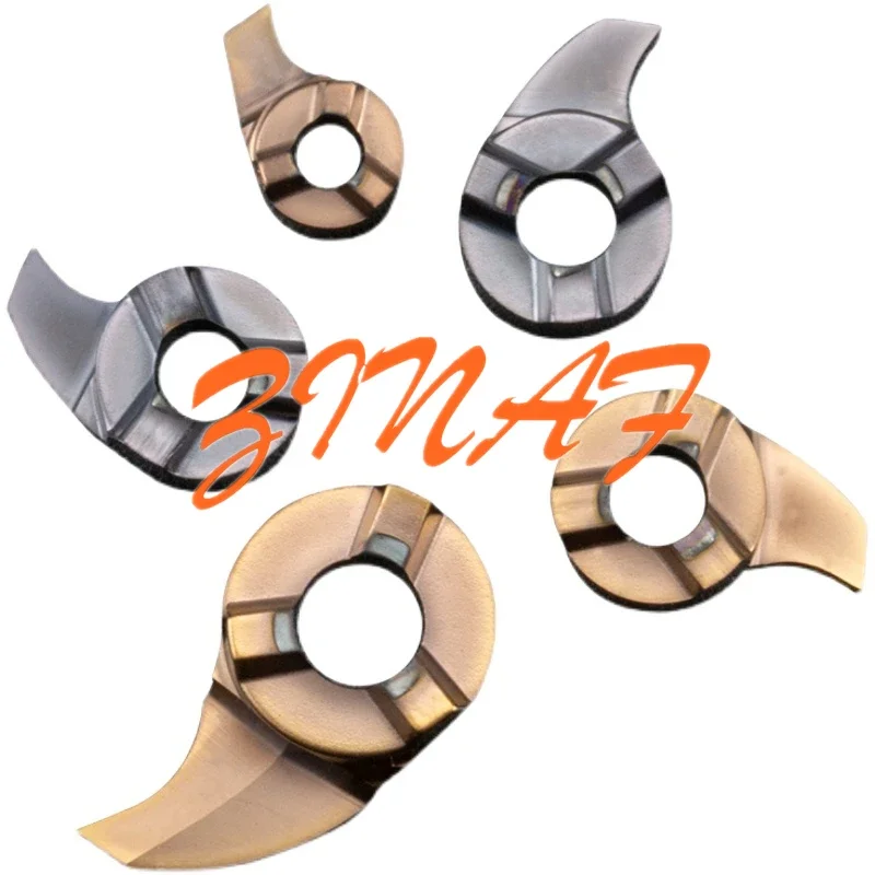 

MB-05GR MB-07GR MB-09GR carbide insert for Universal material CNC lathe groove Grooving Inserts for Internal Small Hole Cutting