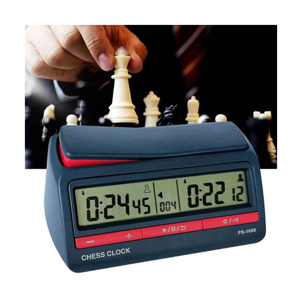 Professional Advanced Chess Digital Timer Chess Clock Count Up Down Board Game Clock PS-1688 3