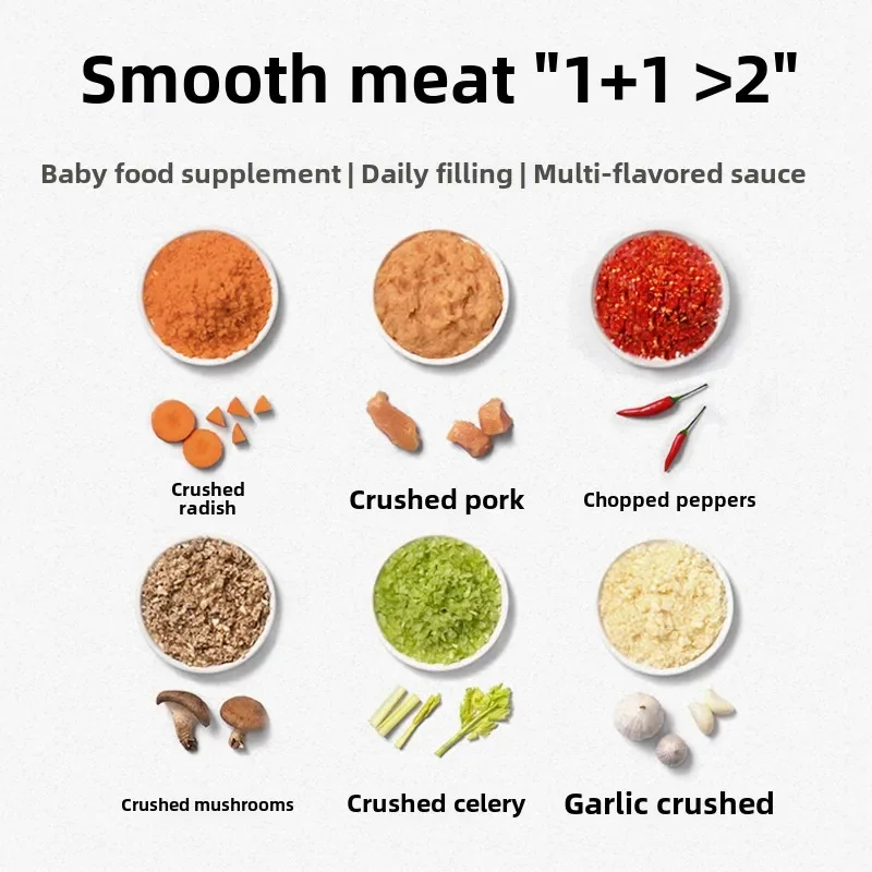 Mixing Machine Small Household Dough Kneading Machine 5 Liters Capacity Multifunctional Meat Grinder Automatic Cooking Machine 3