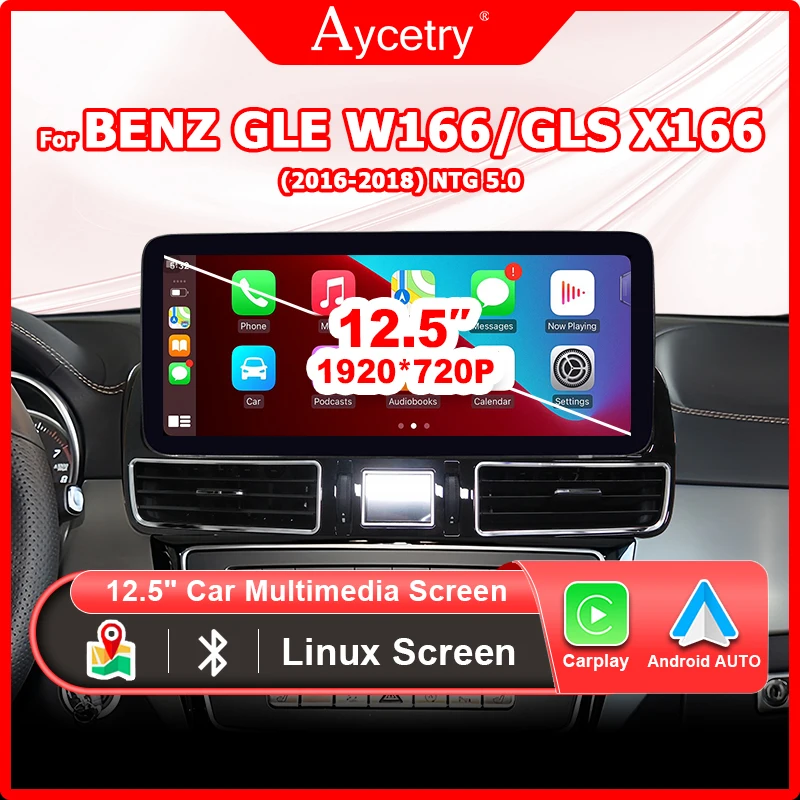 Adattatore CarPlay Wireless Per Mercedes AMG GLE 2017-2020 – Bluetooth 5.0, Compatibile Con Android Auto E IOS, Connessione Rapida E Riconoscimento Vocale