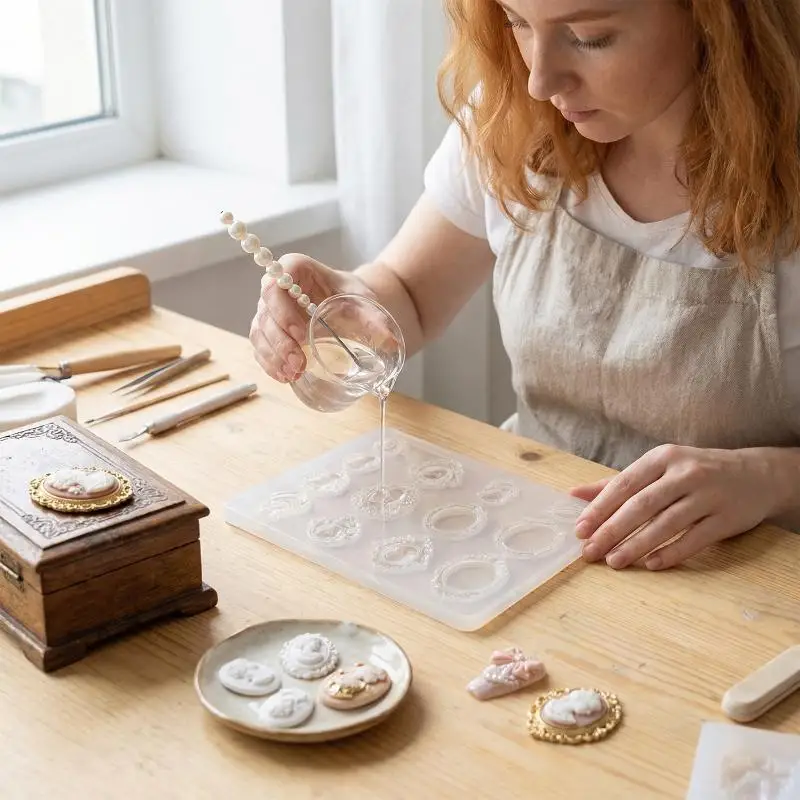 유럽풍 석고 조각상 네일 몰드 3D 실리콘 디자인 몰드 DIY 네일아트용 재사용 가능 매니큐어 도구 가정 또는 살롱 장