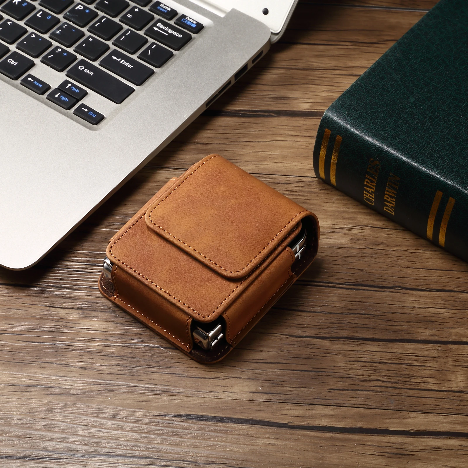 Leather Belt Clip Waist Bag | Men's Holster Pouch