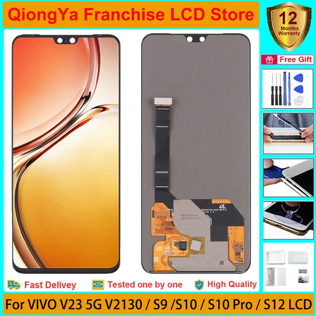 6.44'' OLED For Vivo V21 V2066 V2108 LCD Display Touch Screen Digitizer  Assembly Replace For vivo V21 V2050 5G LCD - AliExpress