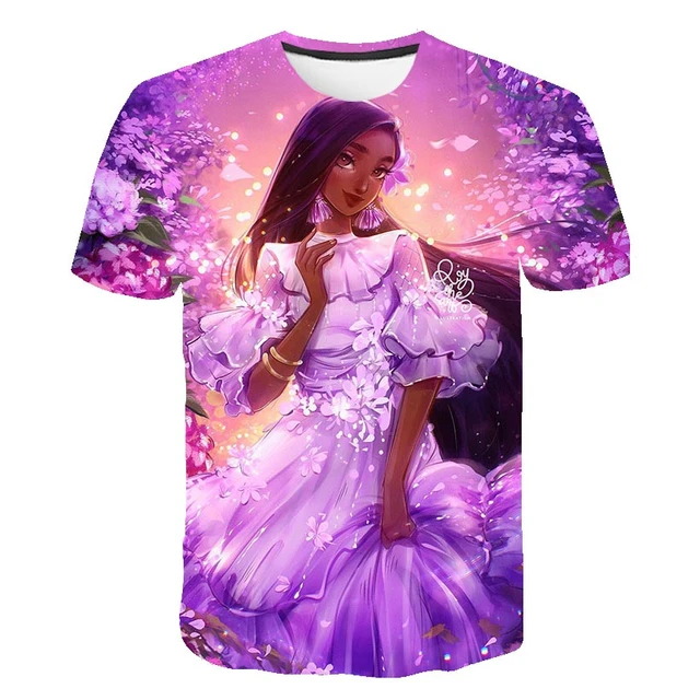 Em promoção! Novo Encanto Mirabel Roupas De Crianças T-shirts Disney  T-shirts Para Crianças Desenhos De Moda Kawaii Anime Tops Menino Roupas De  Menina De Camiseta