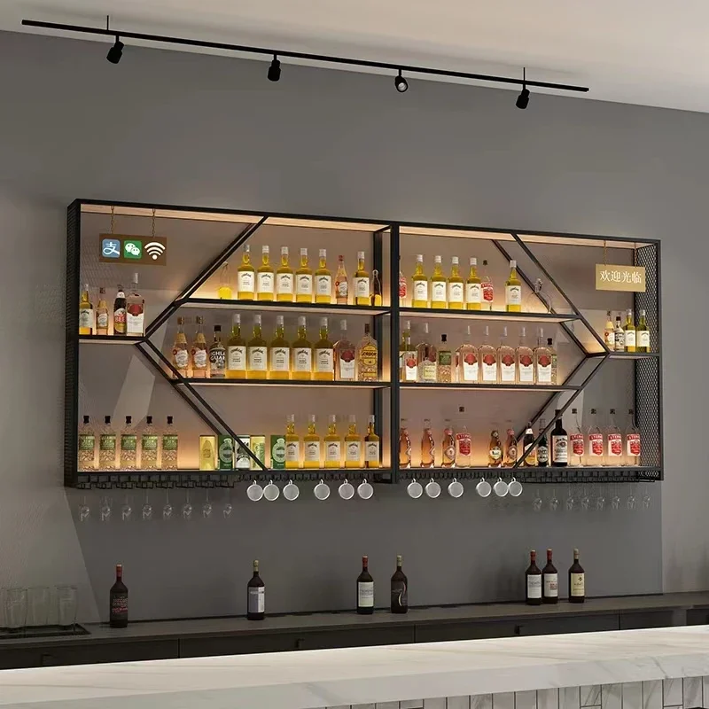 Cabinet Showcase In The Living Room Canteen Bar Wall Furniture Home Display Showcases Wine Cabinets White Fridge Bars Liquors