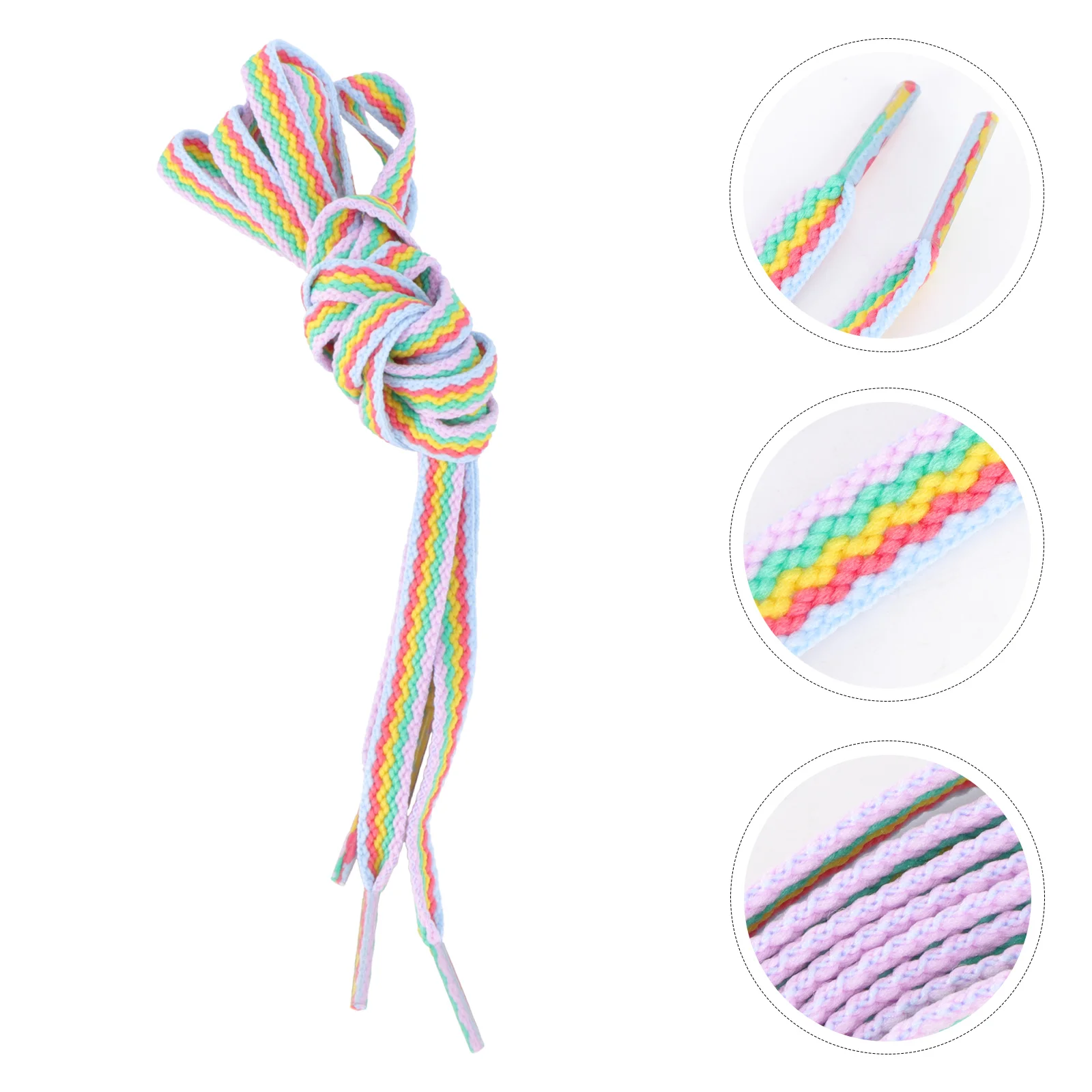 Рисунок 5 - Радужные искусственные шнурки для обуви