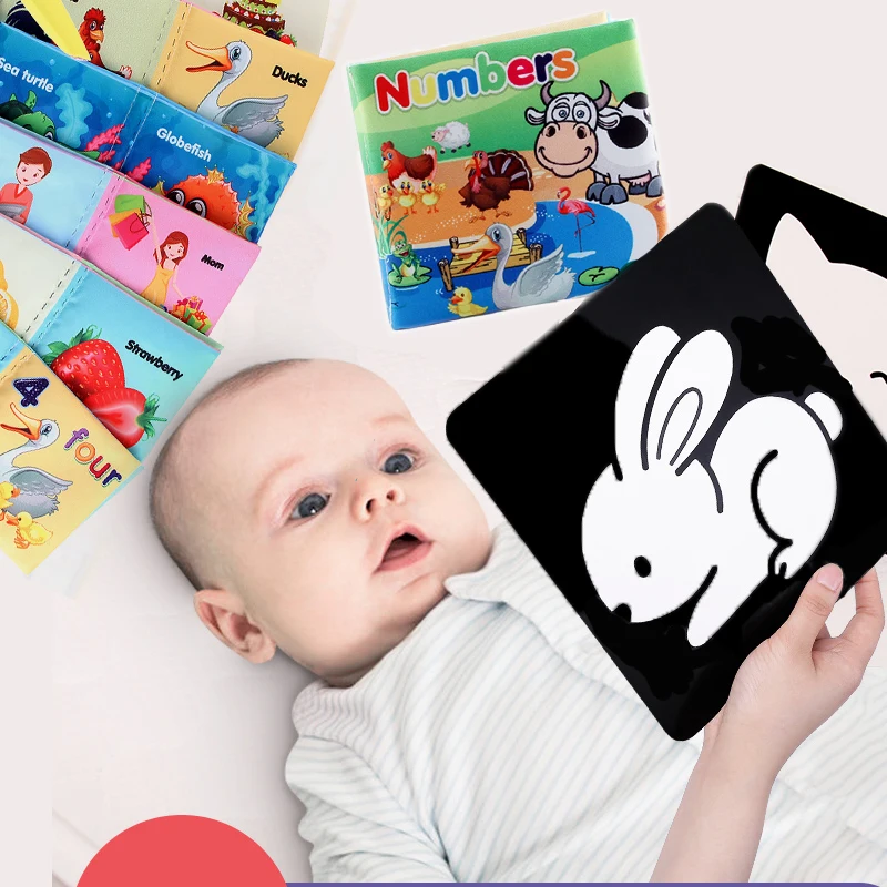 

Montessori Baby Toys 0 12 Months Montessori Quiet Book Flash Cards Toys For Babies From 0 12 Months Early Education Sensory Toys