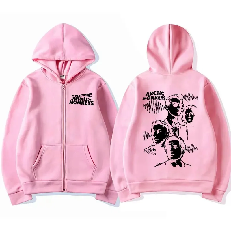 Arctic Monkeys Rock Band Zipper Hoodies I Wanna Be Yours 505