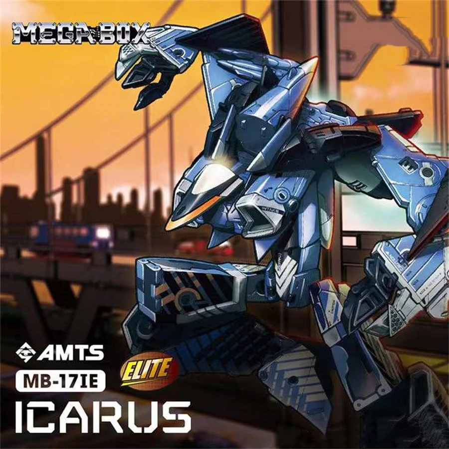 Beastbox Deformazione Robot Trasformazione Fighter Jet Toy Cube Combat Aircraft Model Eagle Raven Icarus Action Figure Megabox