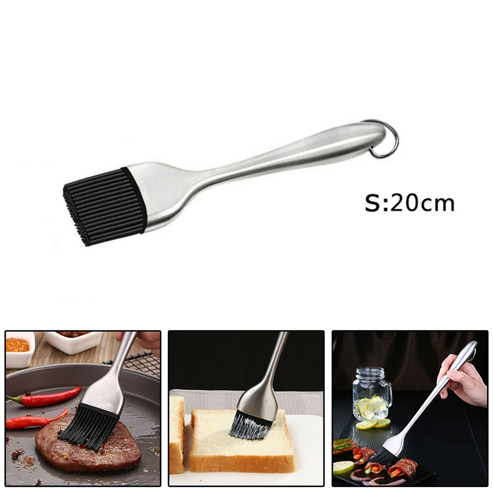 Stainless Steel Barbecue Handle Stainless Steel Barbecue Brush
