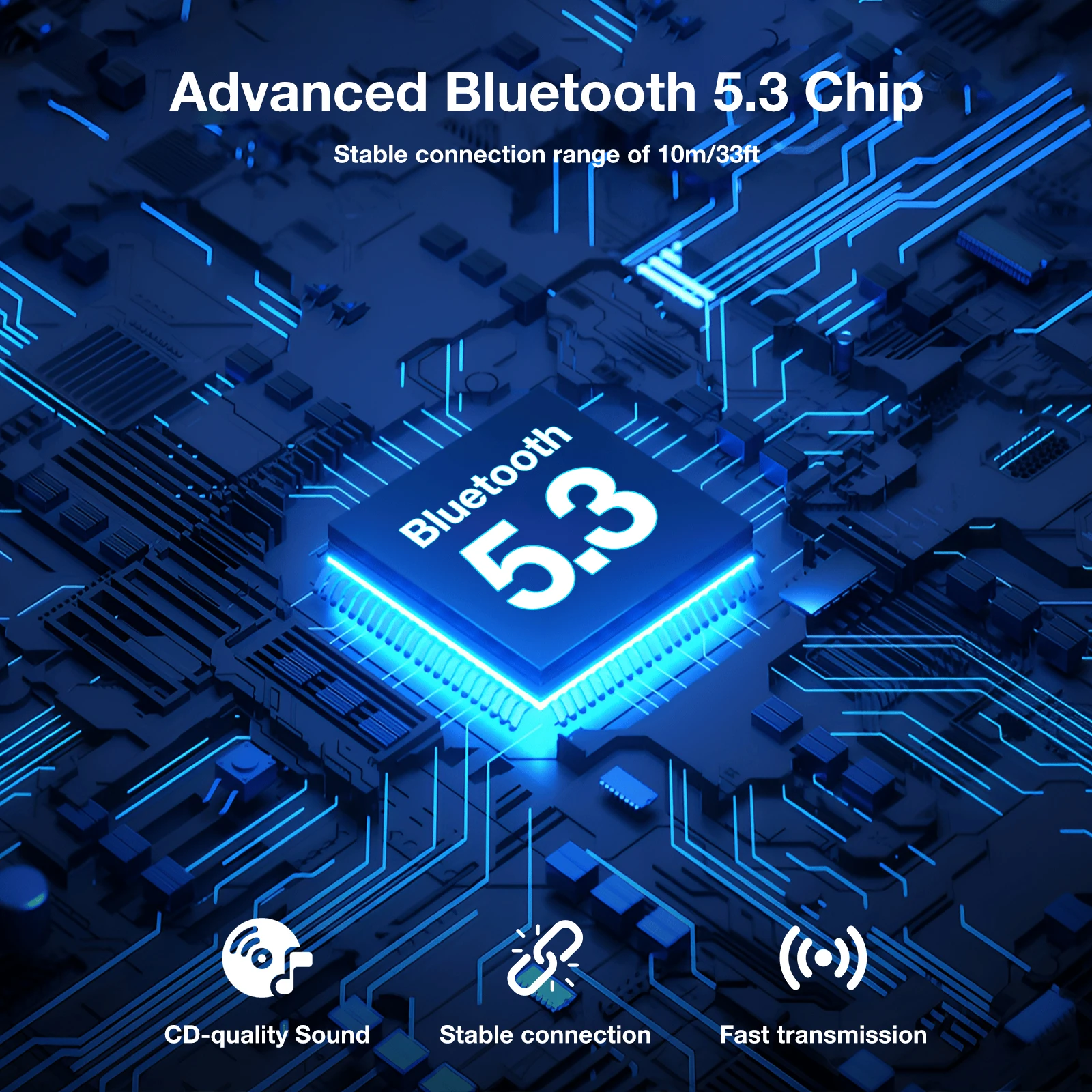 Wireless Bluetooth Adapter for Speakers and Smartphones