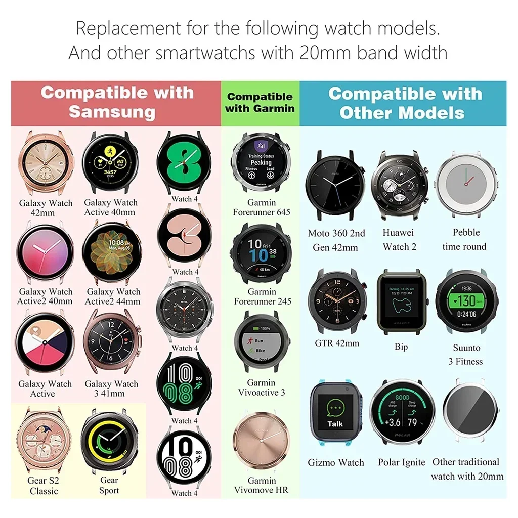Adjustable Nylon Smartwatch Strap - Breathable and Durable Replacement Band