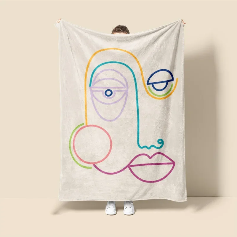 2025 new arrival blanket for bedroom and living room, soft and comfortable blanket, light home decoration Gift150cmx200cm 2