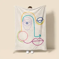 2025 new arrival blanket for bedroom and living room, soft and comfortable blanket, light home decoration Gift150cmx200cm 2