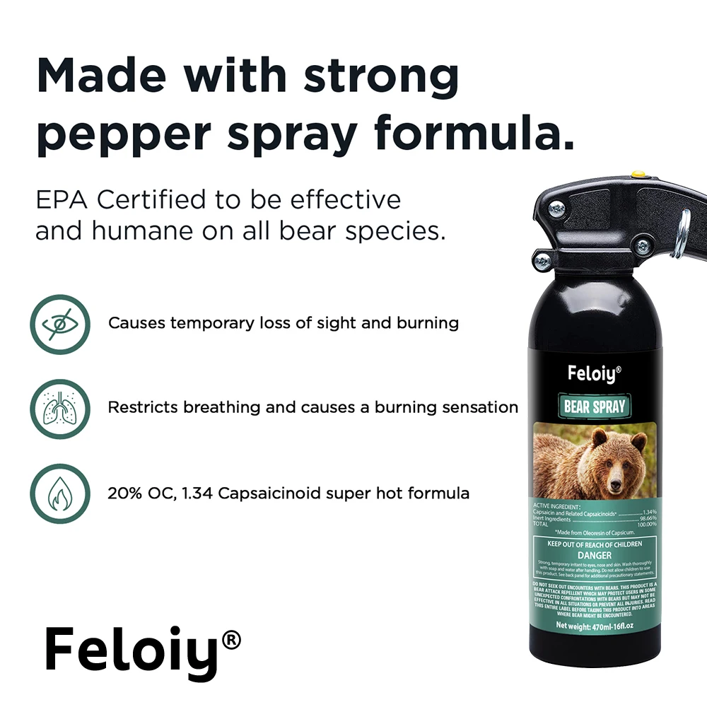 Bear Spray - Long-range Fog Barrier 2