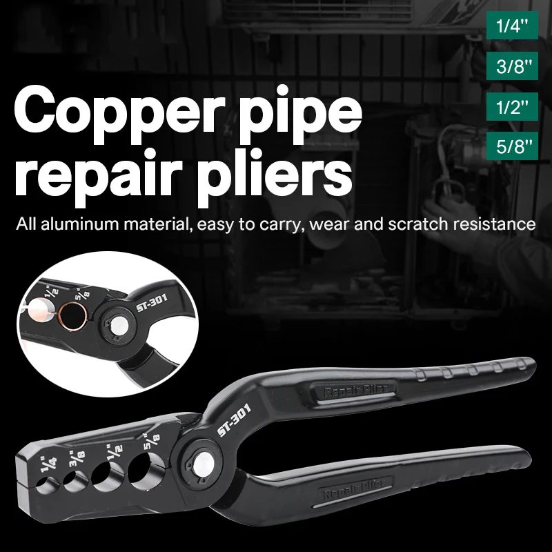 

F50 Copper Tube Repair Pliers - Fix Leaks Quickly and Easily for Copper Pipes - No More Downtime