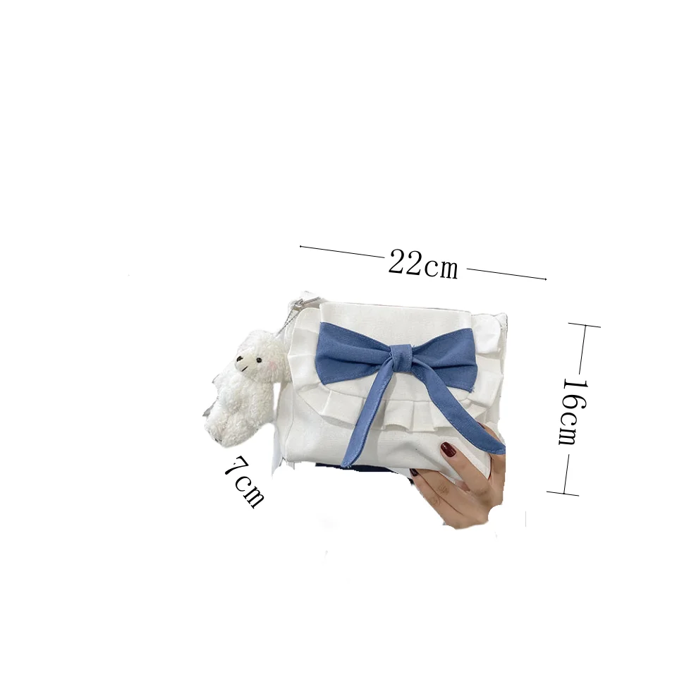 Borsa a tracolla piccola da donna 2020 New INS Canvas Student Versatile Girl Fresh Cartoon_voghion.com