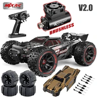 MJX 1/14 Hyper Go 14209 14210 V2.0 Remote Control Splash-Waterproof High-Speed Brushless RC Hobby Car Dual Wheels Off-Road Truck 1